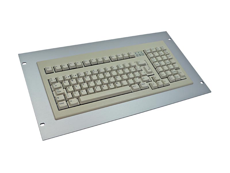 capitán Estándar conectar Teclado industrial de integración frontal con 102 teclas, color gris, PS2 e idioma inglés (USA). | FQ Ingeniería Electrónica capitán Estándar conectar Teclado industrial de integración frontal con 102 teclas, color gris, PS2 e idioma inglés (USA). | FQ Ingeniería Electrónica