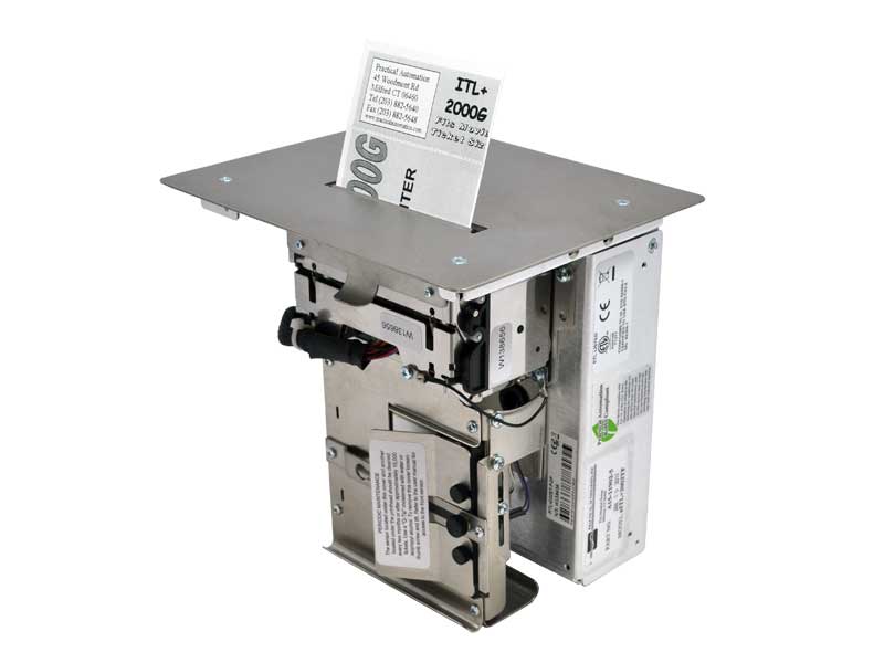 Impresora térmica para tickets para integrar en mostrador, 200 dpi, ancho  ajustable hasta 82,6 mm (3,25\