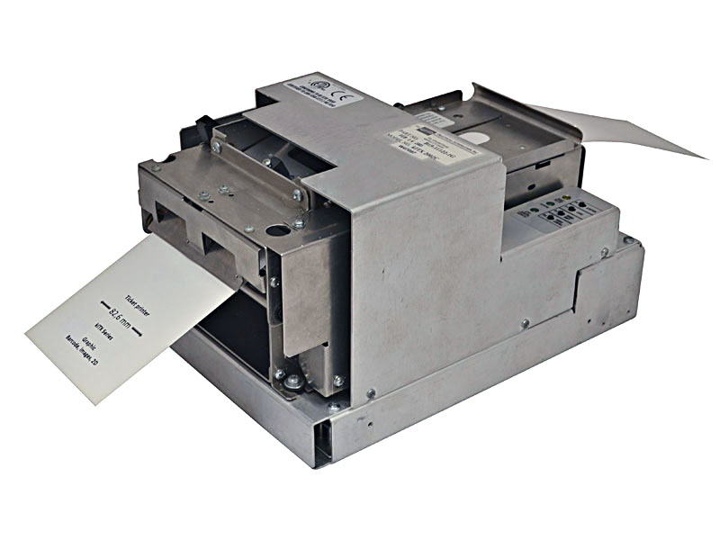 Impresora térmica para tickets de kiosco, 300 dpi, ancho ajustable hasta  8,26 cm (3,25\