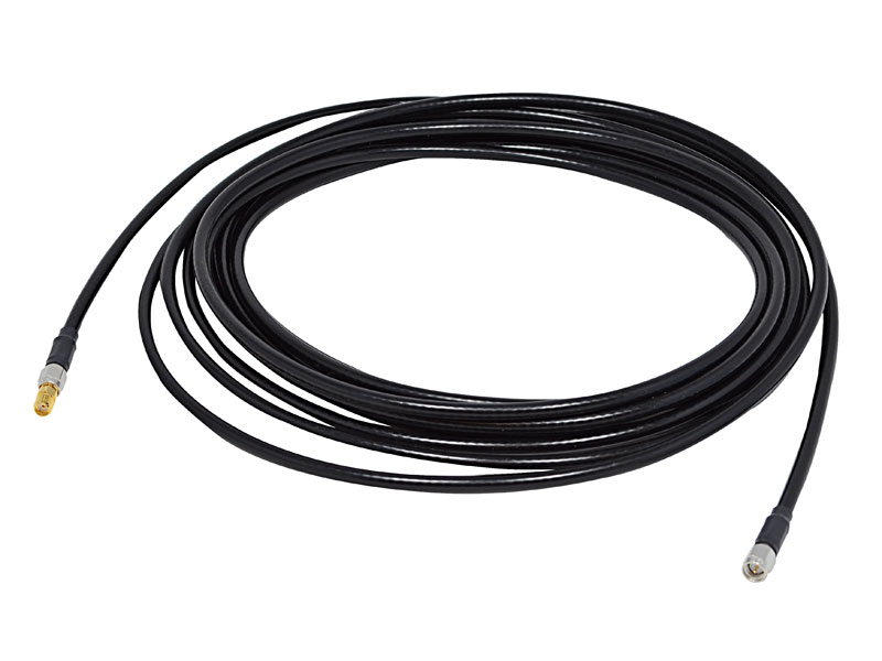 CABLE COAXIAL DE 6,0 M PARA LECTORES Y ANTENAS UHF, CON CONECTORES SMA MACHO