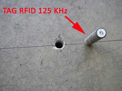 RFID 125 Khz para detección carretillas
