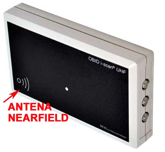 Lector MRU102 con antena interna UHF NearField