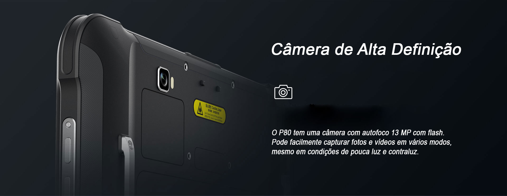 Tablet P80 Chainway Android Camera HD Tablet P80 Chainway Android Camera HD