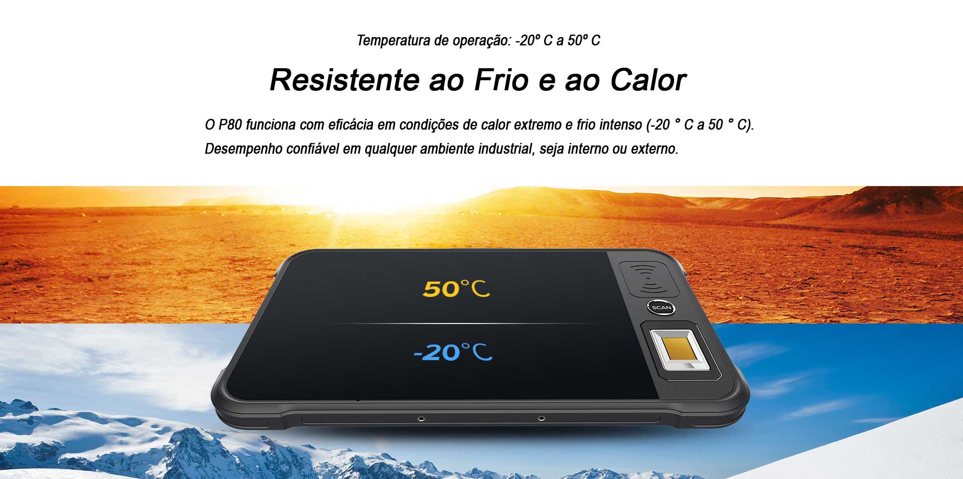 TABLET INDUSTRIAL P80 CHAINWAY FRIO E CALOR TABLET INDUSTRIAL P80 CHAINWAY FRIO E CALOR