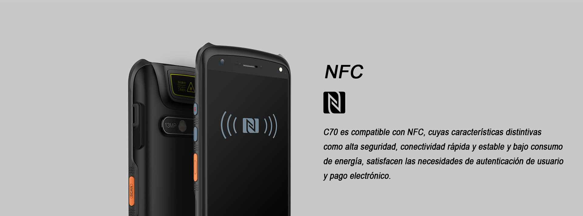 Handheld Chainway C70 NFC