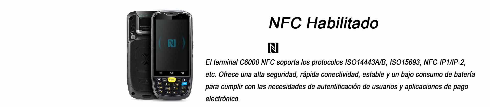 Handheld C6000 Chainway NFC